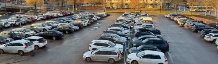 Fri parkering? Nähä.. synd..